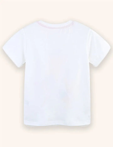 Tricou tipărit prințesă dansând